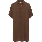 LASCANA Blusa castanho escuro