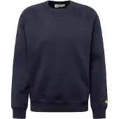 Carhartt WIP Sweatshirt 'Chase' navy / amarelo dourado