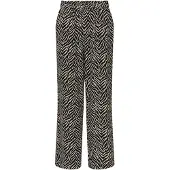 ONLY Calças 'ONLKatty' creme / preto
