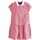 Next Vestido vermelho / branco