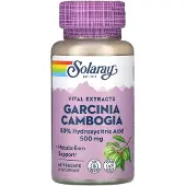 Solaray Cápsulas Garcinia Cambogia 500mg 60 Unidades