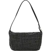 NAEMI Mala de ombro preto / prata