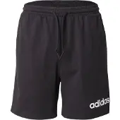 Adidas Calças de desporto 'ESSENTIALS LINEAR' preto / branco