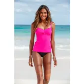 s.Oliver Top de tankini 'Spain' rosa
