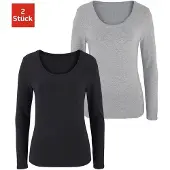 Vivance Camisa cinzento / preto