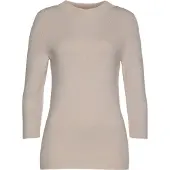 LASCANA Pullover bege mosqueado