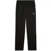 Puma Calças de desporto 'Essentials' preto / branco