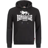 Lonsdale Sweatshirt 'Fremington' preto / branco