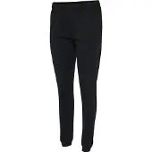 Hummel Calças de desporto 'Go' preto / branco