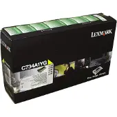 Lexmark C734A1YG toner amarelo