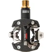 Look Pedais X-track Race Carbon/titanium