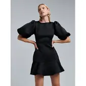 BWLDR Vestido 'Leisel' preto