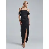 BWLDR Vestido 'Bismarck' preto