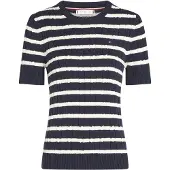Tommy Hilfiger Suéter De Manga Curta Ww0ww38744