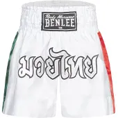 Benlee Calças de desporto 'Goldy' verde / vermelho sangue / preto / branco