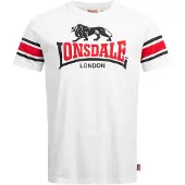 Lonsdale Camisa 'Hempriggs' vermelho / preto / branco