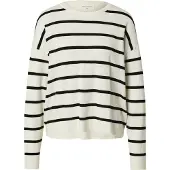 MSCH Copenhagen Pullover 'Maura Rachelle' preto / branco