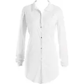 Hanro Camisola de pijama ' Cotton Deluxe 90cm ' branco
