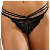 LASCANA Cueca preto