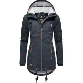 Ragwear Casaco de inverno 'Zuzka' navy / castanho