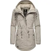 Ragwear Parka de inverno 'Monadis' cinzento claro