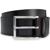 HUGO para homem. 50541171 Cinto Olpian preto (80 cm), Casual, Pele