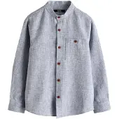 Next Camisa marinho / azul pombo / cinzento