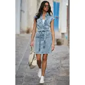 HEINE Vestido azul