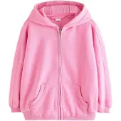 Next Casaco em moletão rosa