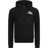 Lonsdale Sweatshirt 'Claughton' preto / branco
