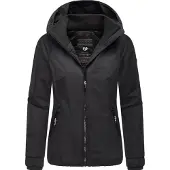 Ragwear Casaco de inverno 'Dizzie Warm Rain' preto