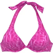 Elbsand Top de biquíni fúcsia / rosa claro