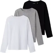 TWO SOON Camisola acinzentado / preto / branco