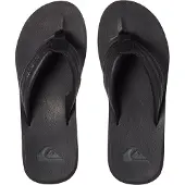 Quiksilver Chinelos CARVER NUBUCK M SNDL SBKM homens - Preto - 40
