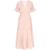 Faina Vestido cor-de-rosa