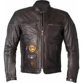 Helstons Tracker Natural jaqueta de couro Preto 2XL