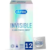 Durex Invisible Regular Fit Condoms 12 Units