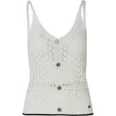 KOROSHI Top de malha preto / branco
