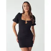 BWLDR Vestido de cocktail 'GOLDIE ' preto