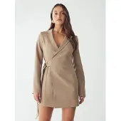 BWLDR Vestido 'SAVAYA' taupe