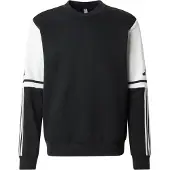 Adidas Sweatshirt de desporto 'SQ25' preto / branco