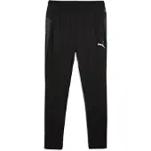 Puma Calças de desporto 'CUP' preto / branco