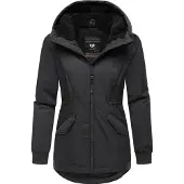 Ragwear Casaco funcionais 'Dowey Warm Rain' preto