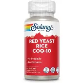 Solaray Arroz De Levedura Vermelha Plus Q10 60 Unidades
