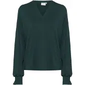 Kaffe Blusa 'Charlotte' verde escuro
