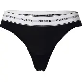 GUESS Tanga 'Carrie' preto / branco