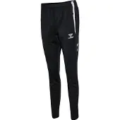 Hummel Calças de desporto 'Lead 2.0' preto / branco