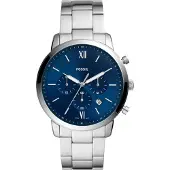 Fossil Relógios analógicos azul / prata