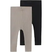 TWO SOON Leggings greige / preto