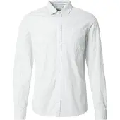 Blend Camisa 'BHAGGE' azul / branco